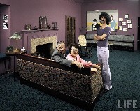 Frank Zappa with parents